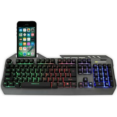 Ενσύρματο Πληκτρολόγιο Gaming NOD DEFENDER με RGB LED Φωτισμό